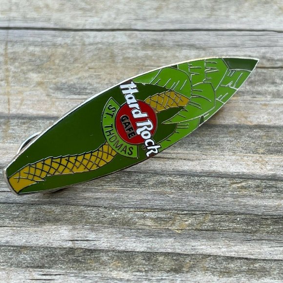 Hard Rock Cafe Pins St, Thomas Green Skate Board Pins - Picture 7 of 10